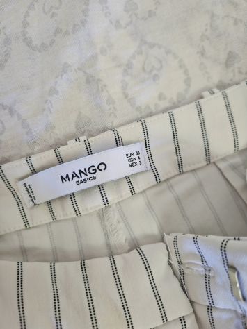 Pantaloni Mango a righe verticali - Foto 2