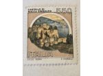 Filatelia Poste It. da Lire 550 del 1984 raffigura Castello di Rocca Sinibalda