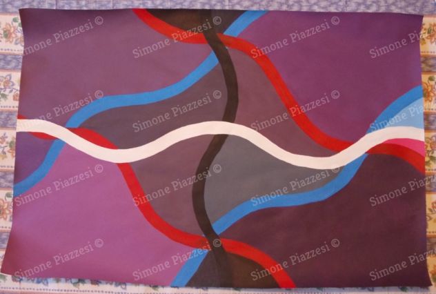 Quadro di Simone Piazzesi - TRASMETTITORE TRIFASICO A POLARITÀ INVERTITA (2017)