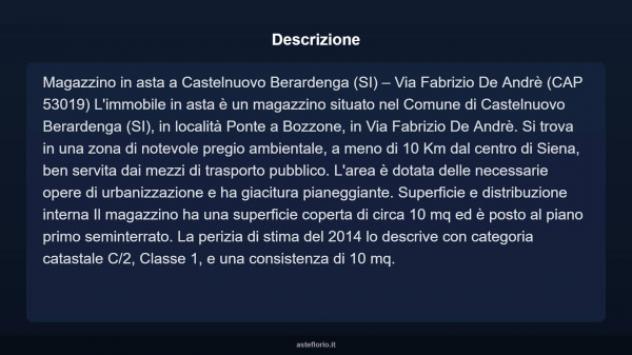 Immobile in asta di 10 m² in vendita a Castelnuovo Berardenga - Foto 10