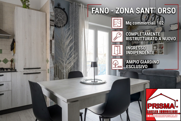 Fano Sant'Orso vendesi appartamento