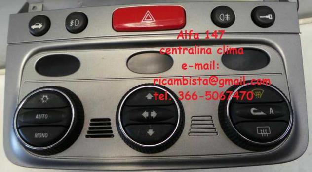 Alfa 147 centralina clima 07353309240 Delco