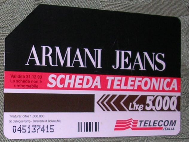 SCHEDA TELEFONICA ITALIA 61U