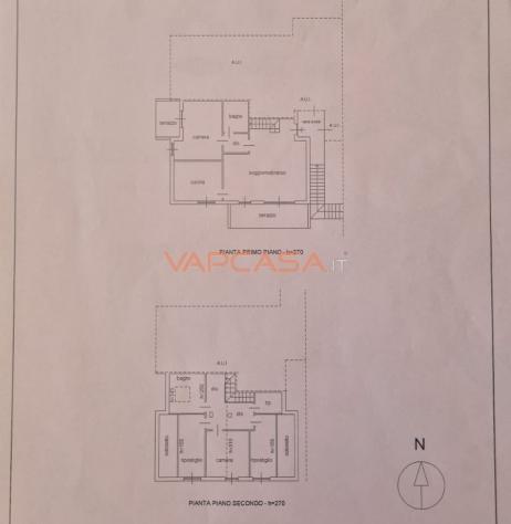 Quadrilocale su due livelli con terrazzo, box e cantina in centro ad Azzano San Paolo - Foto 20