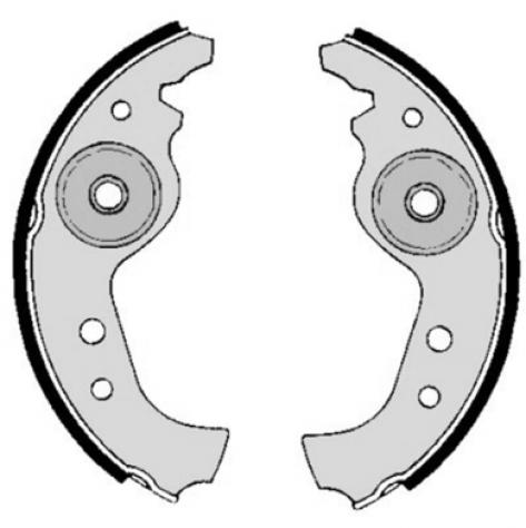 Brembo Kit Ganasce Freno S23501