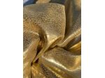 Pelle vitello laminata bottalata oro – Sp. 1,0