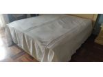Coperta di cotone con inserti ad uncinetto