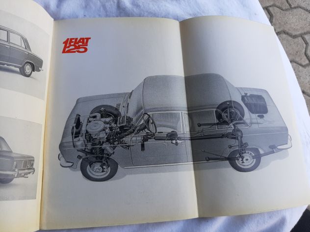 FIAT 125 USO E MANUTENZIONE ANNO 1967 ORIGINALE - Foto 6