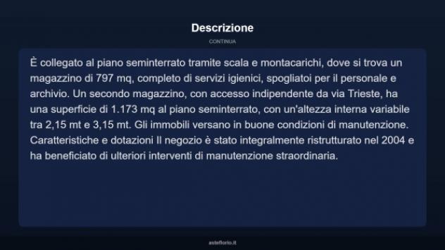 Immobile in asta di 2746 m² in vendita a Rovereto - Foto 6