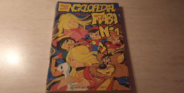 LIBRO: “ENCICLOPEDIA DELLA FIABA N.1” EDIZIONI ARCOBALENO-MILANO 1982, 6 FAVOLE