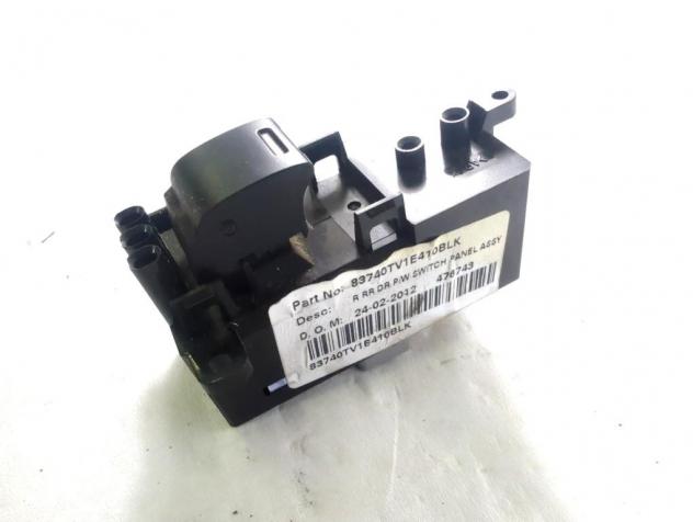 35770-TV0-E01 COMANDO INTERRUTTORE ALZA-VETRO ALZA-CRISTALLO PORTA POSTERIORE HONDA CIVIC 1.4 B 73KW 6M 5P (2016) RICAMBIO USATO - Foto 2