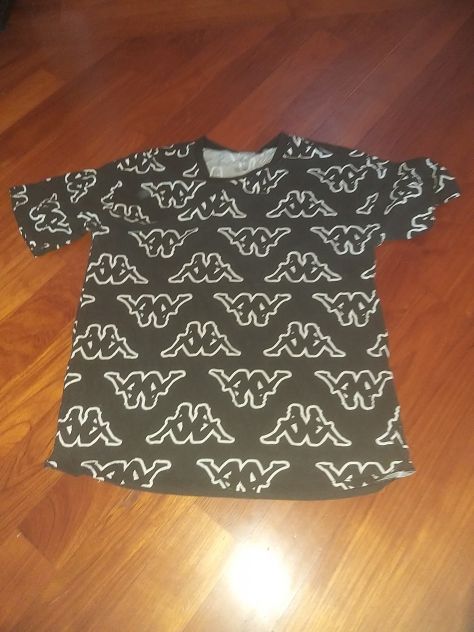 Lotto vestiti uomo taglia L 1 camicia maniche corta a fantasia 1 t shirt kappa a - Foto 5