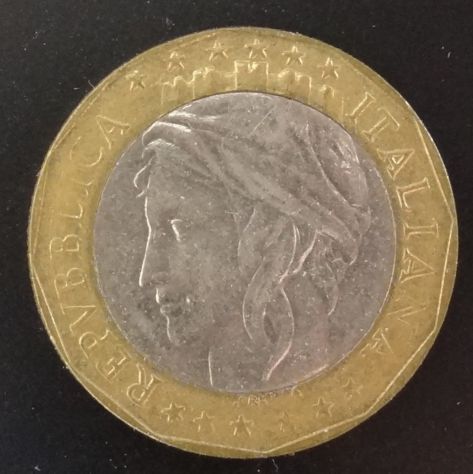ITALIA 1997-1998 Monete 1000 Lire Unione Europea - Foto 2