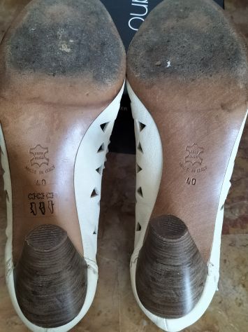Scarpe donna vera PELLE n 40 - Foto 4
