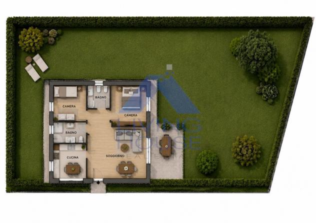Lesmo – Via Lega Lombarda | Trilocale con giardino, libero su tutti i lati - Foto 20