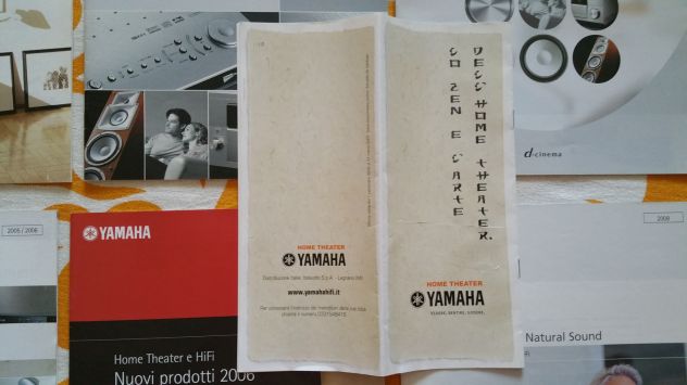 Set Cataloghi hi fi YAMAHA anni 2000 - Foto 2