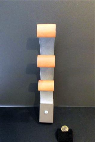 Appendiabiti da parete in metallo e legno Mascagni Spa- Nuovo