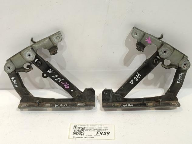 CERNIERE COFANO ANTERIORE DX E SX MERCEDES Classe E Berlina W211 2118800228 2118800128 271946 (0207)