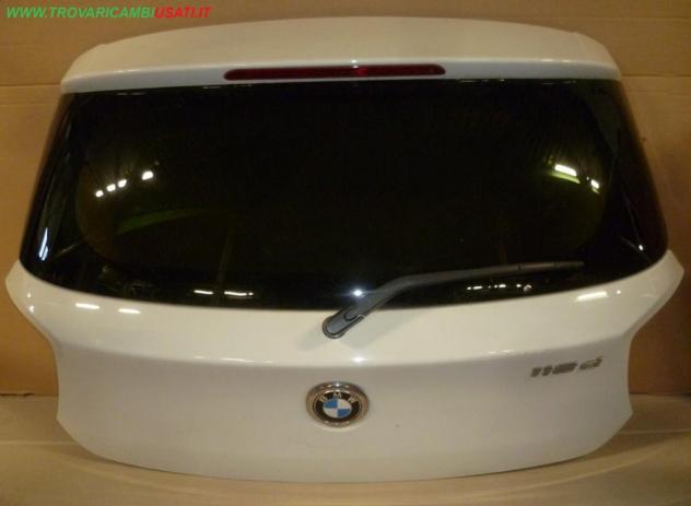 PORTELLO POST. BIANCO C/MOT. CON VETRO SCURO Carrozzeria Lamierati esterni Portello Portello post. BMW - Serie 1 F20 5 porte - 01-07-2011 - 01-02-