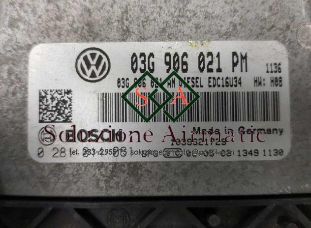 Volkswagen Golf 2.0 centralina motore 03G906021PM - Foto 2