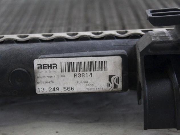 13249566 RADIATORE ACQUA OPEL CORSA D 1.2 B 63KW 5M 5P (2011) RICAMBIO USATO - Foto 2