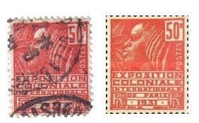 A127 - RARA VARITA' DI FRANCOBOLLI FRANCESI