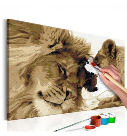 Quadro Fai Da Te 60x40 Cm. Animali N. 21 Arredalacasa Spedizione Gratis