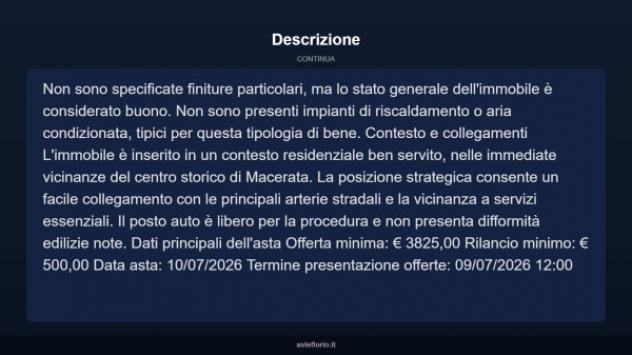 Immobile in asta di 11 m² in vendita a Macerata - Foto 4
