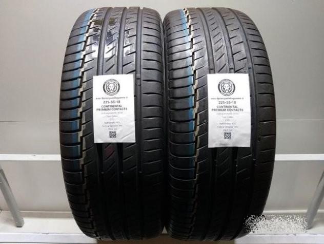 2 gomme 225 55 18 continental a8166
