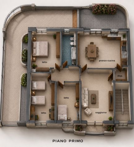Terreno edificabile con progetto - Foto 3