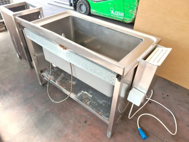 lavatoio armadiato con porta coltelli usato - Foto 4