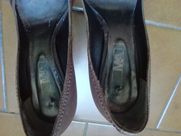 scarpe decolté marroni - Foto 2