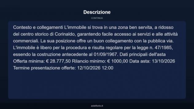 Immobile in asta di 158 m² in vendita a Corinaldo - Foto 11