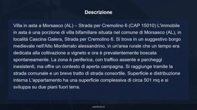 Immobile in asta di 501 m² con più di 5 locali in vendita a Morsasco - Foto 18