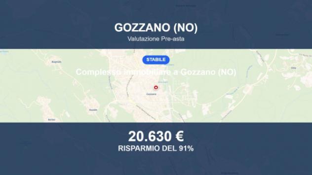 Immobile in asta di 1512 m² in vendita a Gozzano