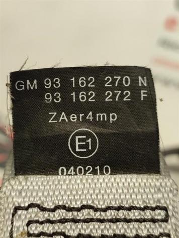 CINTURA DI SICUREZZA ANTERIORE DESTRA OPEL Tigra TwinTop 93162270 N Z14XEP (0309) - Foto 3