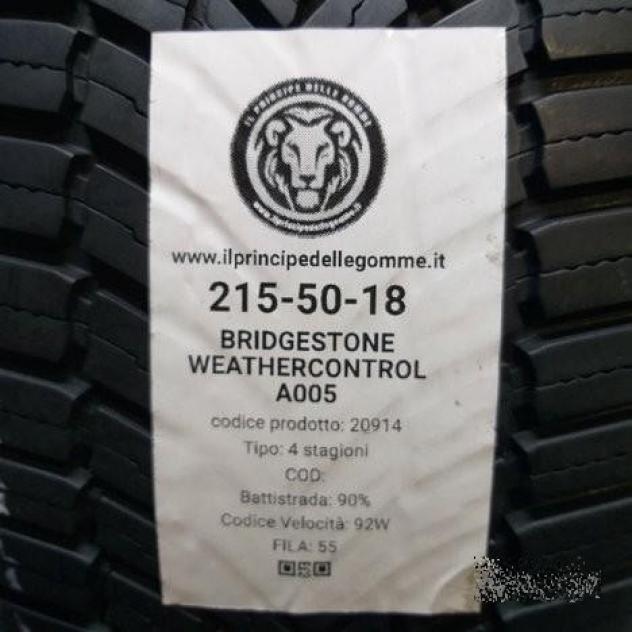 2 gomme 215 50 18 bridgestone a20914 - Foto 2