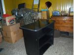 Mobile nero formica e legno
