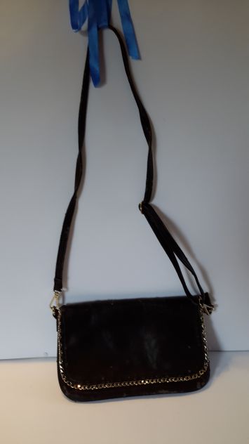 Borsa nera in ecopelle - Foto 5