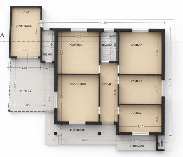 Casa singola in vendita a Lunata - Capannori 100 mq Rif: 1422413 - Foto 6