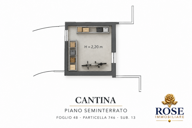 Trilocale in vendita a Rosignano Marittimo - Foto 3