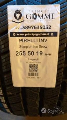 2 gomme 255 50 19 PIRELLI A1093 - Foto 2