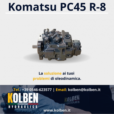 Pompa Komatsu per PC45 R-8