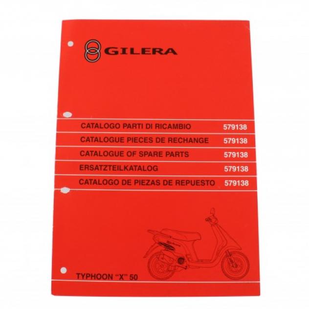 Catalogo parti di ricambio Gilera Typhoon X 50 579138