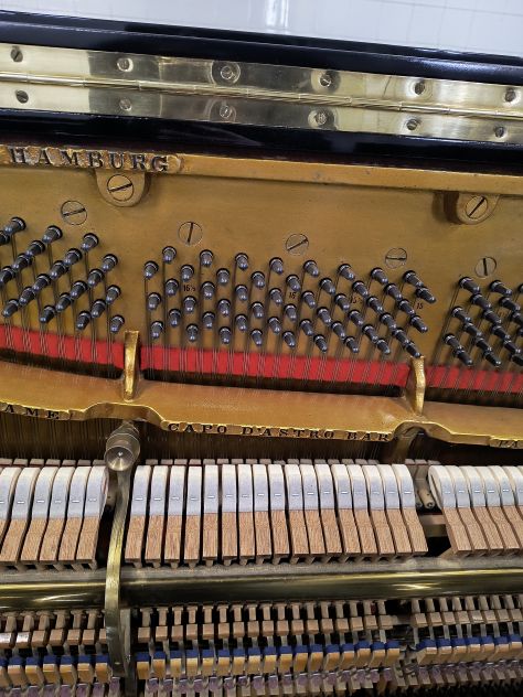 Pianoforte Steinway R 138 cm. con trasporto e panca inclusi - Foto 7