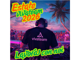 VIVATEAM ricerca DJ e TECNICI per l'estate 2026
