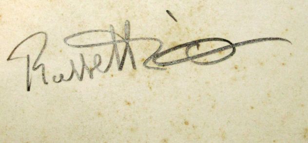 Rossetti grande litografia gallo dorato - Foto 2