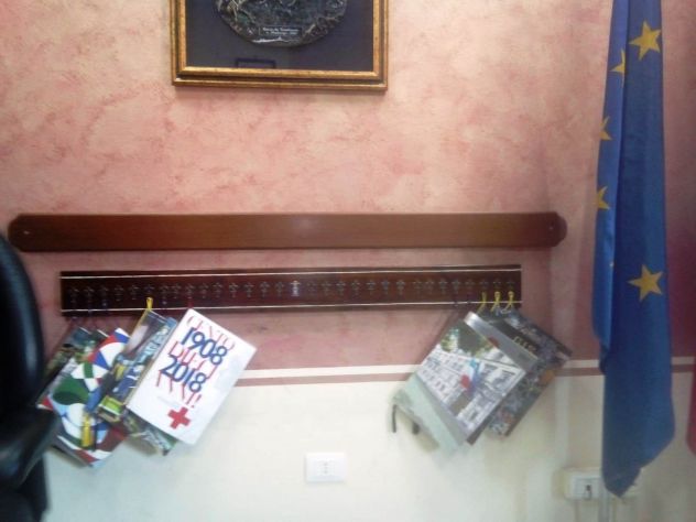 Araldico CARABINIERI Porta CALENDARIO BENEMERITA o da muro masse - Foto 6