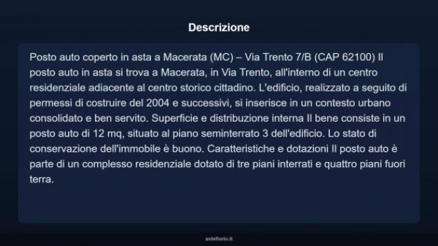 Immobile in asta di 12 m² in vendita a Macerata - Foto 4