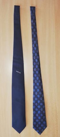 2 Cravatte Made in ITALY , 100% Seta e rifinite a mano - Foto 7